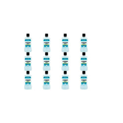 Listerine Zero Mild Mint 500ml (Pack of 12)