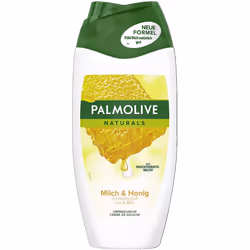 Palmolive Naturals Milk and Honey Shower Gel Cream, 250 ml (Pack of 12)