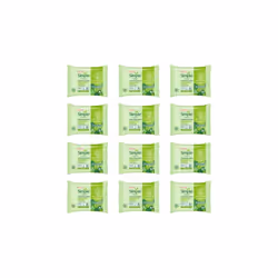 Simple Biodegradable Cleansing Face Wipes 25 Wipes (Pack of 12)