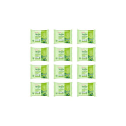 Simple Biodegradable Cleansing Face Wipes 25 Wipes (Pack of 12)