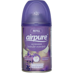 AIRPURE Air-O-Matic Air Freshener Refill, 250ml Lavender Moments