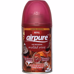 AIRPURE Air-O-Matic Air Freshener Refill, 250ml Mulled Wine