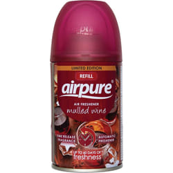 AIRPURE Air-O-Matic Air Freshener Refill, 250ml Mulled Wine