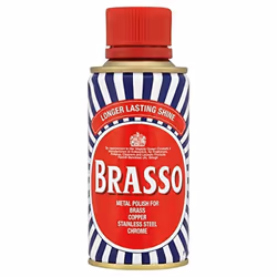 Brasso Metal Polish Liquid For Brass Copper Chrome, 175ml