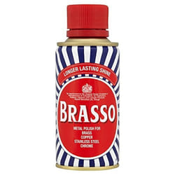 Brasso Metal Polish Liquid For Brass Copper Chrome, 175ml