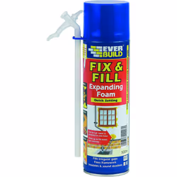 Everbuild Fix and Fill Quick Setting Expanding Foam, 500 ml EVFF5(n)