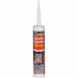 Everbuild General Purpose Silicone, Clear, 310 ml       12GPSTR(n)