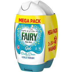 Fairy Non Bio Washing Liquid Laundry Detergent Gel, 48 Washes, 1.8 L, for Sensitive Skin