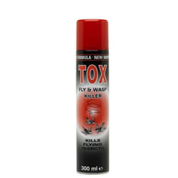 Tox Fly & Wasp Killer Insecticide Fast Acting Aerosol Spray 300ml