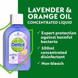 Dettol Disinfectant Liquid Lavender & Orange 500ML