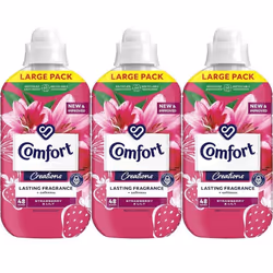 Comfort Creations Fabric Conditioner Strawberry & Lily 48 Washes- 1.44L Pack of 3