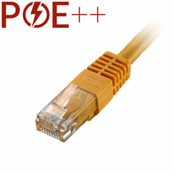 Cablenet 4m Cat6 RJ45 Yellow U/UTP PVC 24AWG Flush Moulded Booted Patch Lead