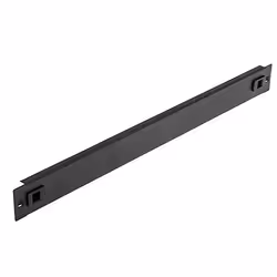 Cablenet 1u 19inch Toolless Blanking Panel Black, Blank panel, Black, SPCC, 1U, 482.5 mm, 43.6 mm