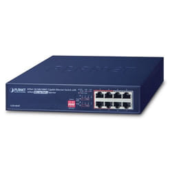 Cablenet 8-Port 10/100/1000 Switch with 4-Port 802.3af PoE Injector (55w)