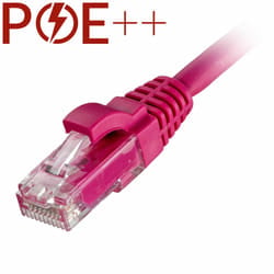 Cablenet 2m Cat6 RJ45 Pink U/UTP LSOH 24AWG Snagless Booted Patch Lead
