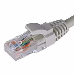 Cablenet 2m Cat6 RJ45 Grey U/UTP LSOH 24AWG Snagless Booted Patch Lead