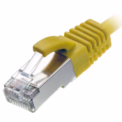 Cablenet CNL 1M C6 Yw UTP Ls 30AWG Slim SB