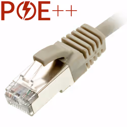 Cablenet 2.5m Cat6a RJ45 Grey U/FTP LSOH 30AWG Slim Snagless Booted Patch Lead, 2.5 m, Cat6a, U/FTP (STP), RJ-45, RJ-45, Grey