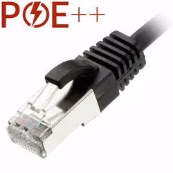 Cablenet 1.5m Cat6a RJ45 Black U/FTP LSOH 30AWG Slim Snagless Booted Patch Lead, 1.5 m, Cat6a, U/FTP (STP), RJ-45, RJ-45, Bla ...