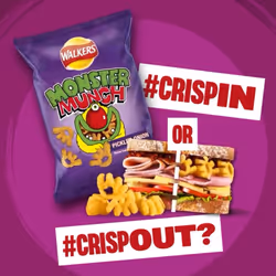 Crisps Multipack Snack Box Bulk Buy - Mega Walkers Crisps Snacks Variety Box of 60 Crisps Share Bag. Multipack Crisps with Topline Card for Birthday