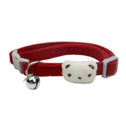 Versatile Dog Collar Comfortable Breathable Adjustable Fashion Puppy Cats with Bell