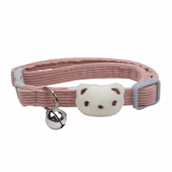 Versatile Dog Collar Comfortable Breathable Adjustable Fashion Puppy Cats with Bell