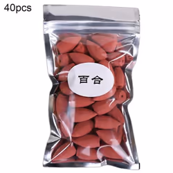 40Pcs Air Purification Cones Scent Buddhism Smoke Back-flow Incense Aroma Spice