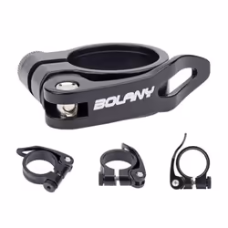 Durable Seatpost Clamp Compact Aluminum Alloy High Strength