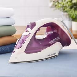 Morphy Richards 302011 iron Steam iron Ceramic soleplate 2400 W Pink, White - Additional view 5