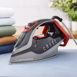 Morphy Richards 302012 iron Steam iron Ceramic soleplate 3000 W Black, Red - Additional view 6