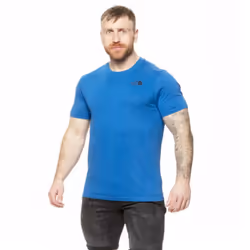 The North Face Mens Simple Dome Tee Bomber Blue T Shirt - XL