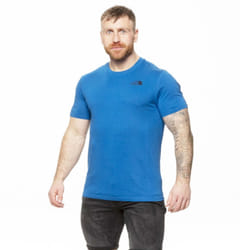The North Face Mens Simple Dome Tee Bomber Blue T Shirt - XL