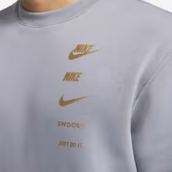 Nike Sportswear Standard Issue Mens Crew Tracksuit - Grey, L