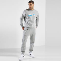 Nike Air Mens Fleece BB Crewneck Cargo Tracksuit - XL