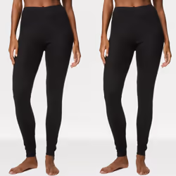 M&S Womens Thermal Pointelle Leggings Pack of 2 - 26