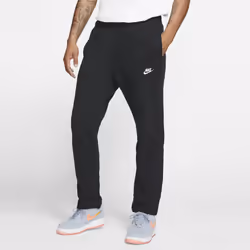 Nike Sportswear Mens Open Hem Joggers - Black, XL