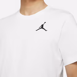 Nike Jordan Jumpman Embroidered Mens T Shirt - White, L
