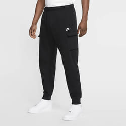 Nike Mens Sportswear Club Fleece Cargo Joggers - Black, L