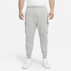 Nike Mens Sportswear Club Fleece Cargo Joggers - Grey, L