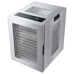 electriQ 14 Tray Commercial Style Food Dehydrator with side and top wi