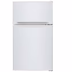 What stands out Under-counter design for compact spaces Classic white finish to complement any kitchen Manual frost-free fri ...