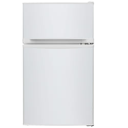 electriQ 80 Litre Under Counter Freestanding Fridge Freezer - White