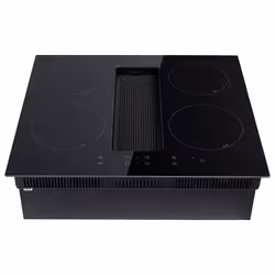 Product Information This innovative venting hob from electriQ offers two cooking solutions in one appliance saving you space ...