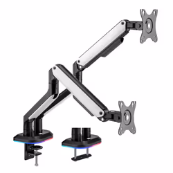 Key Features: 180° Rotation Stop prevents monitor arm from swinging into screens or walls Freely Adjusting Height for an ...