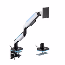 Key Features: 180° Rotation Stop prevents monitor arm from swinging into screens or walls Freely Adjusting Height for an ...