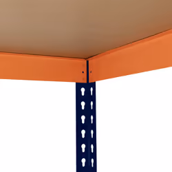 S-Rax 2 Tier Orange & Blue Workbenches - S-Rax 3 Tier Orange & Blue Workbench 180cm x 60cm x 90cm - Additional view 11