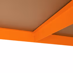 S-Rax 2 Tier Orange & Blue Workbenches - S-Rax 3 Tier Orange & Blue Workbench 180cm x 60cm x 90cm - Additional view 9