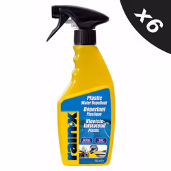 Rain-X Rain Repellent Hydrophobic Plastic Treatment 6x500ml
