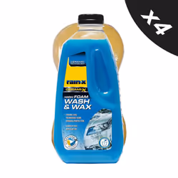 RAIN-X Ceramic High Foam Wash & Wax with Sponge 4x1L