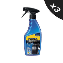 RAIN-X Tyre Shine&Protect Instant Tyre Dressing Long Lasting Wet Look 3x500ml